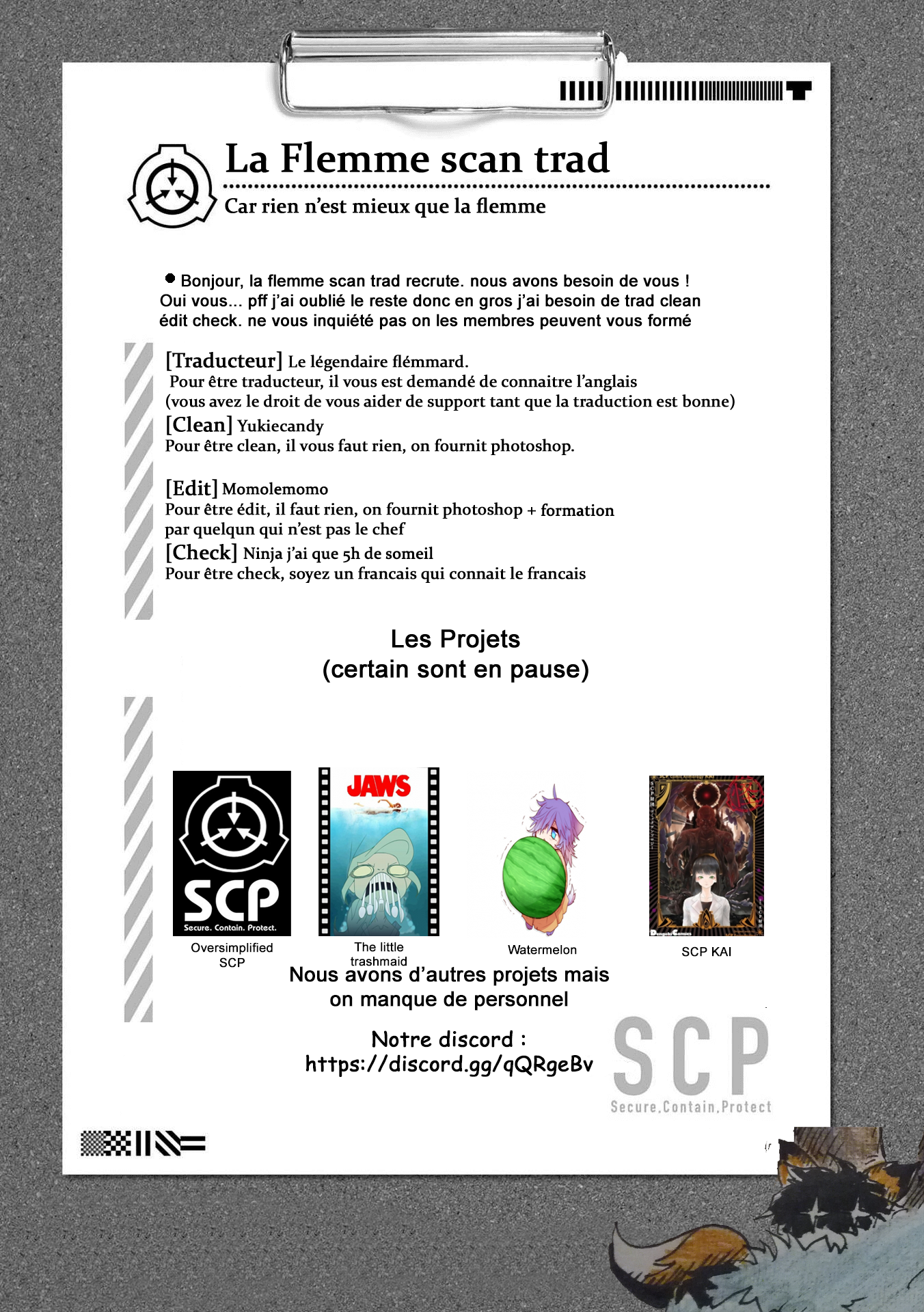 Oversimplified SCP: Chapter 61 - Page 1